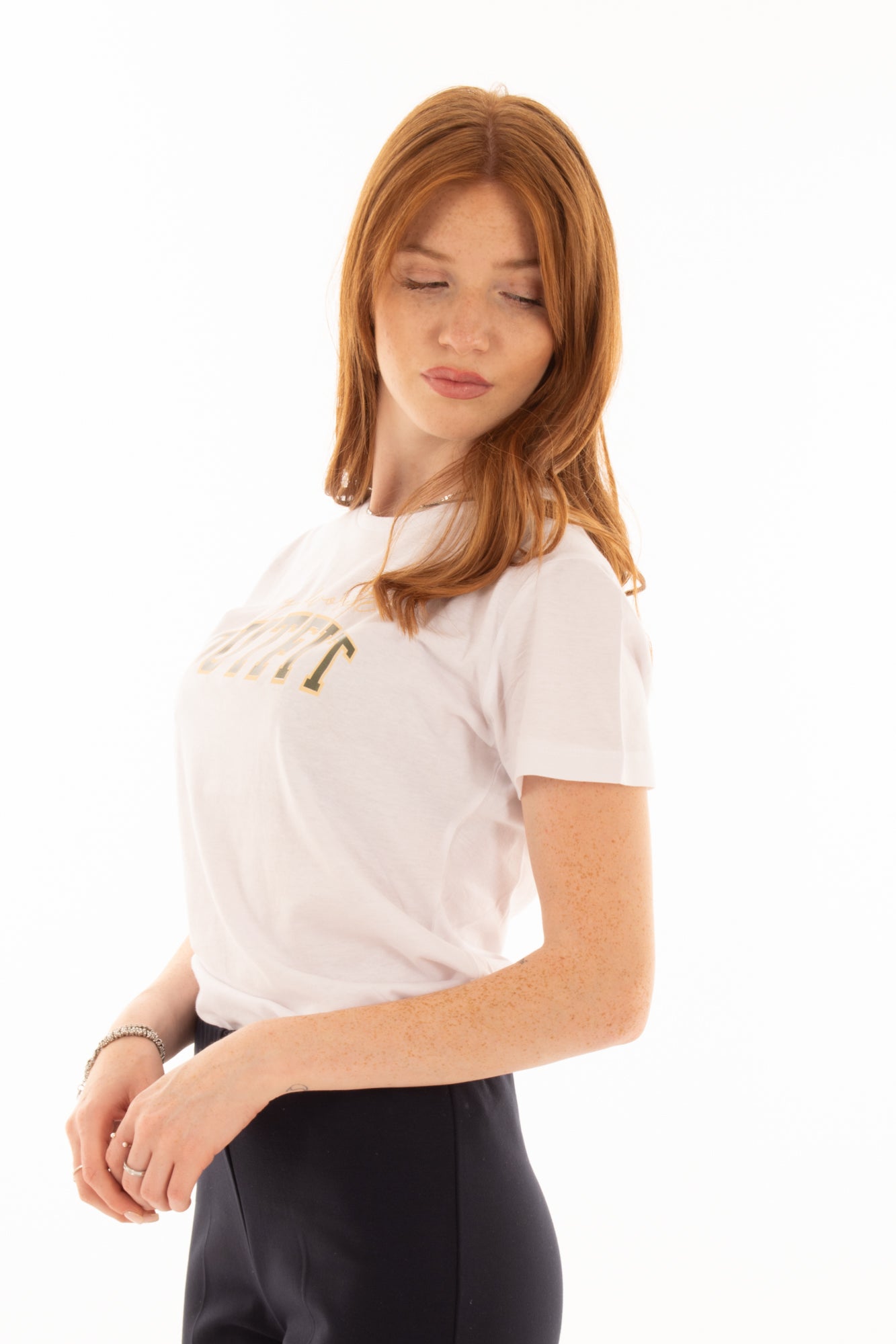 MOTEL T-shirt orsetto da Donna Motel - Bianco Rosa