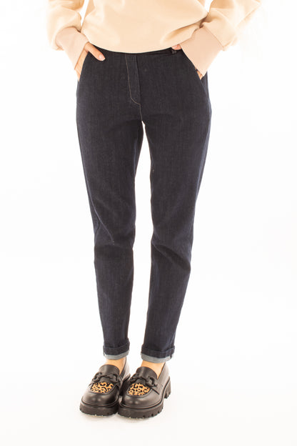 Jeans morbido Susy mix - Blu