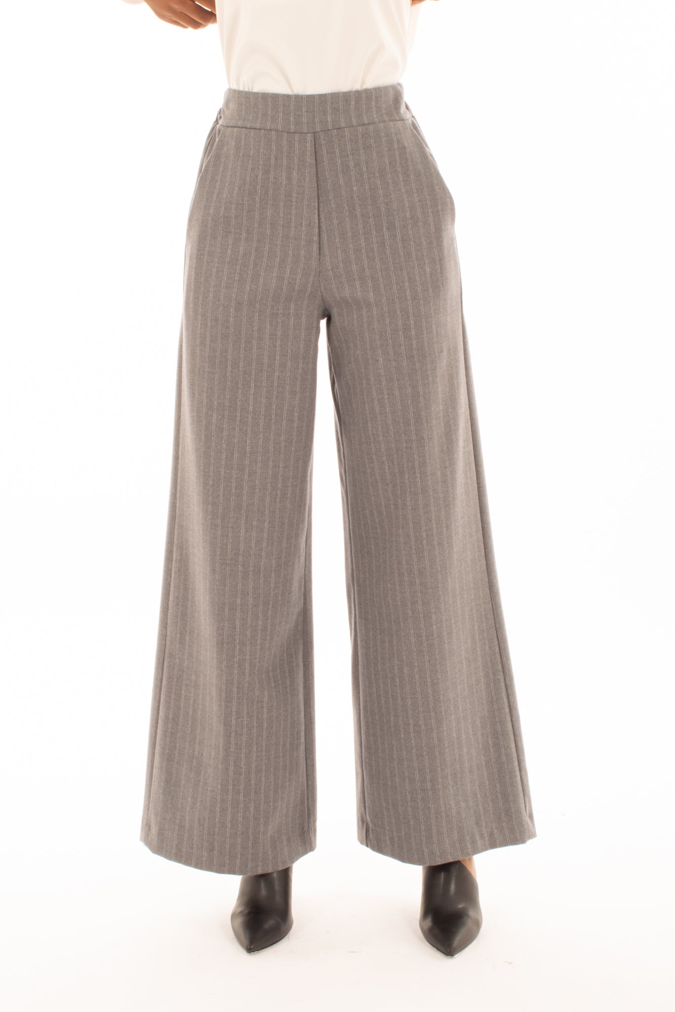 SUSY MIX Susy mix Pantalone a palazzo Articolo sm1065g Grigio