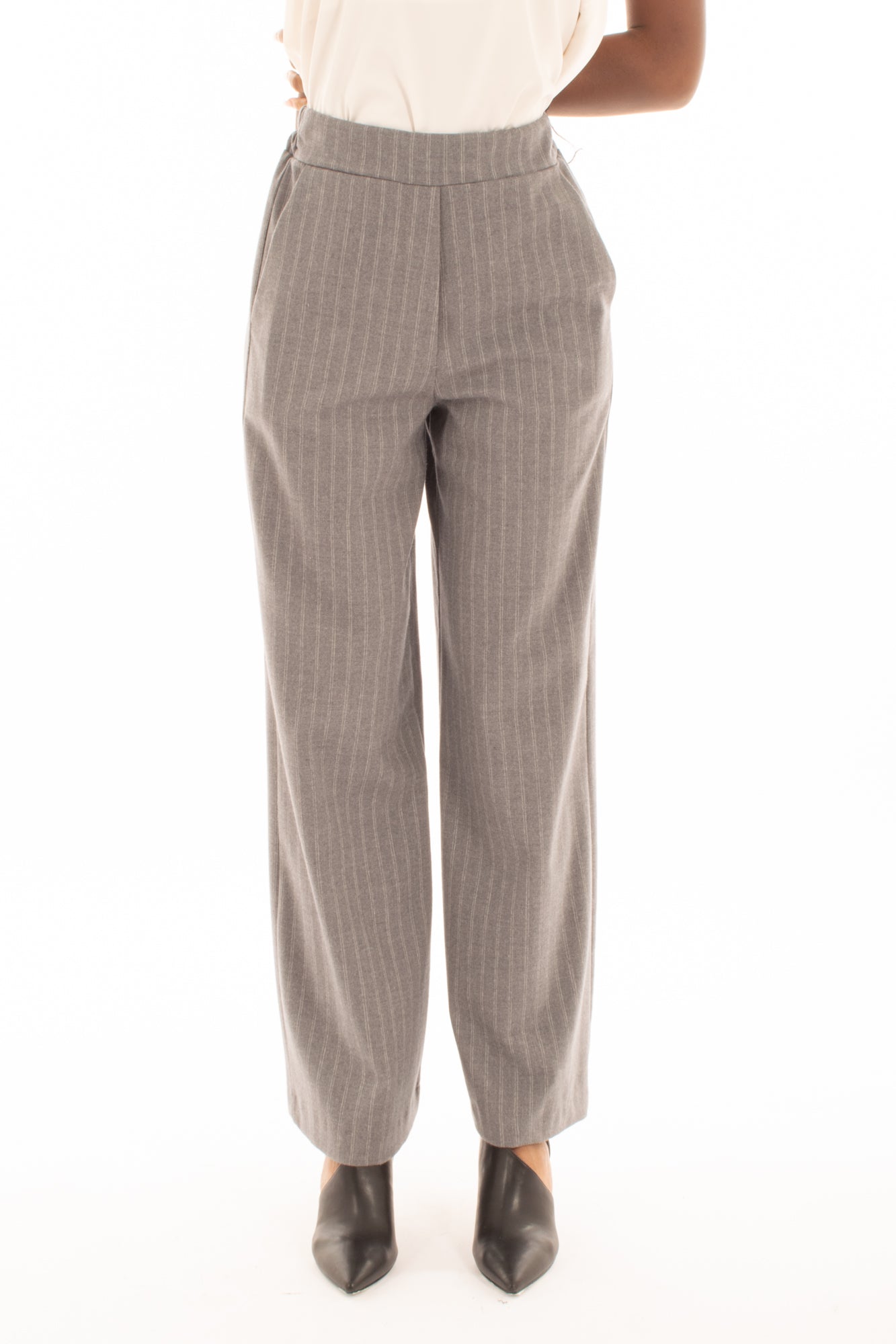 SUSY MIX Susy mix Pantalone a palazzo Articolo sm1065g Grigio