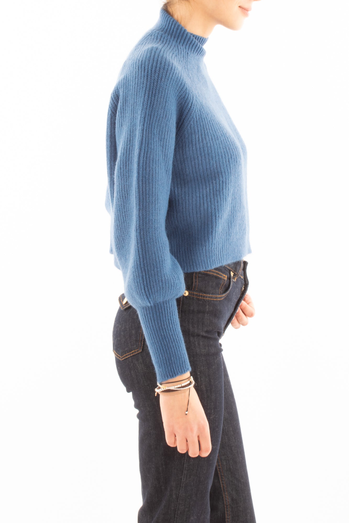 Maglione a lupetto Susy mix - Jeans