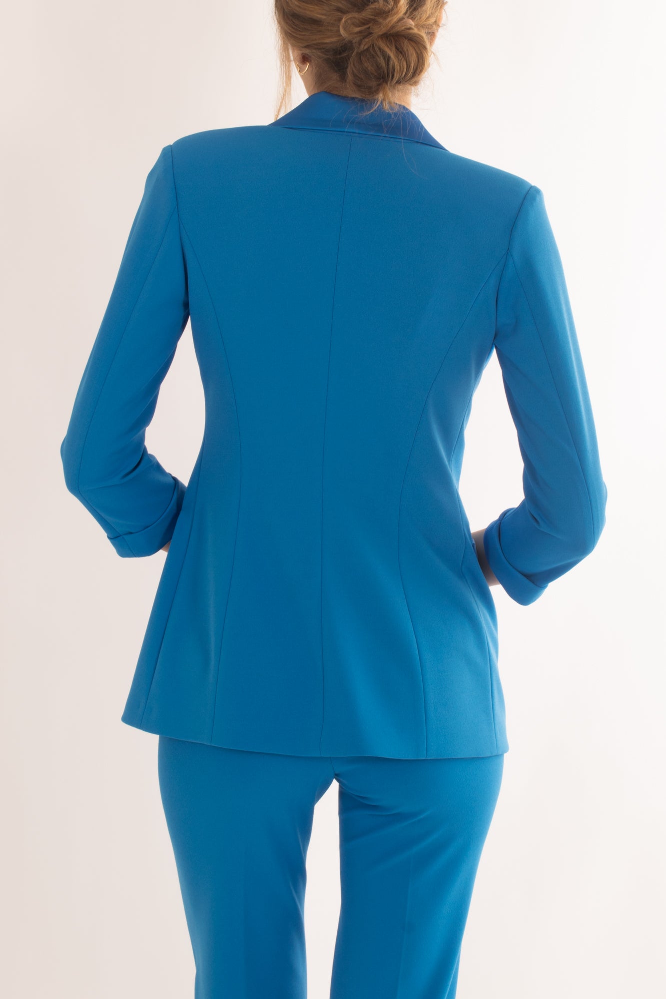 IMPERIAL Giacca con manica 3/4 doppio petto da Donna Imperila - Bluette Bluette