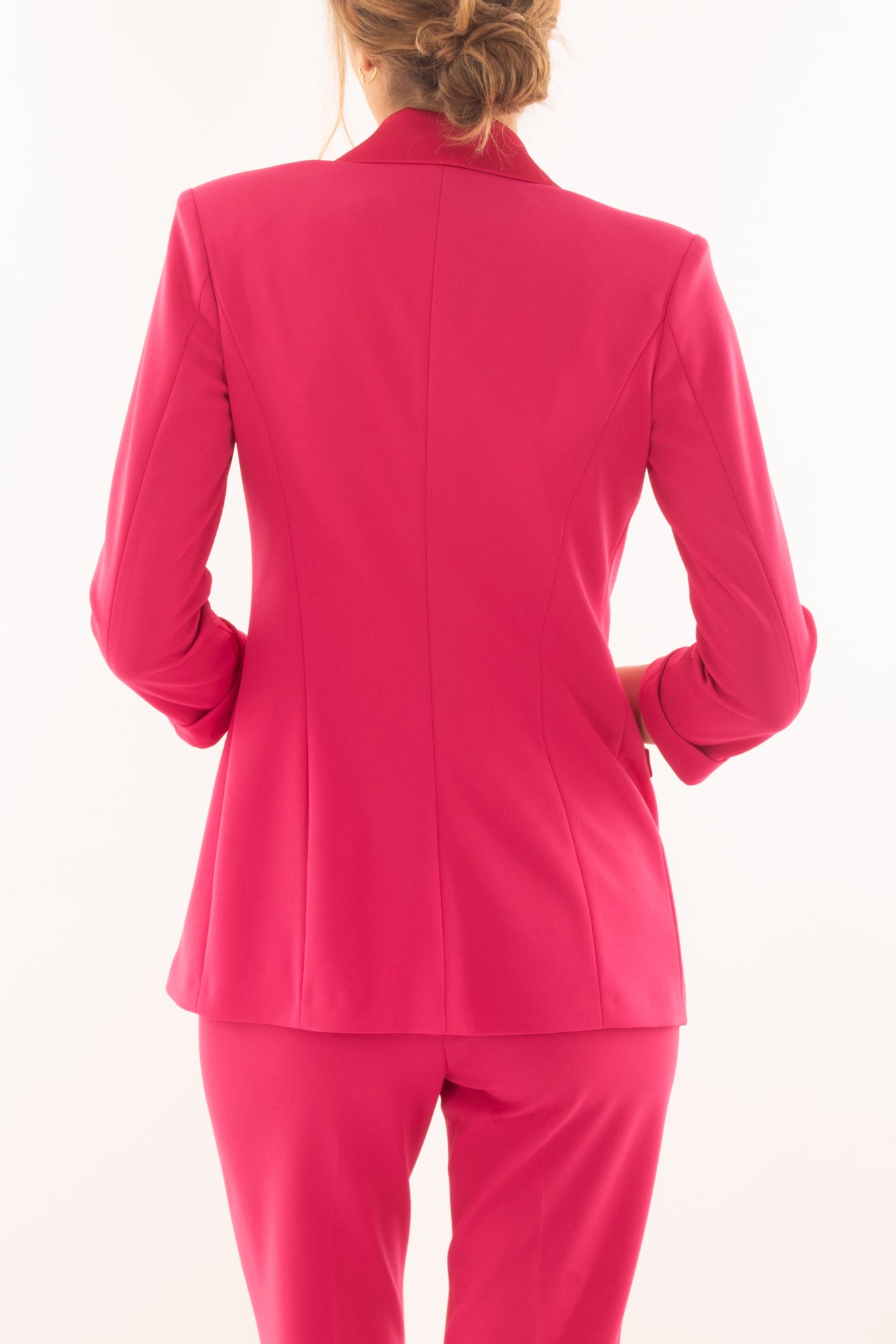 IMPERIAL Giacca con manica 3/4 doppio petto da Donna Imperila - Pink Pink