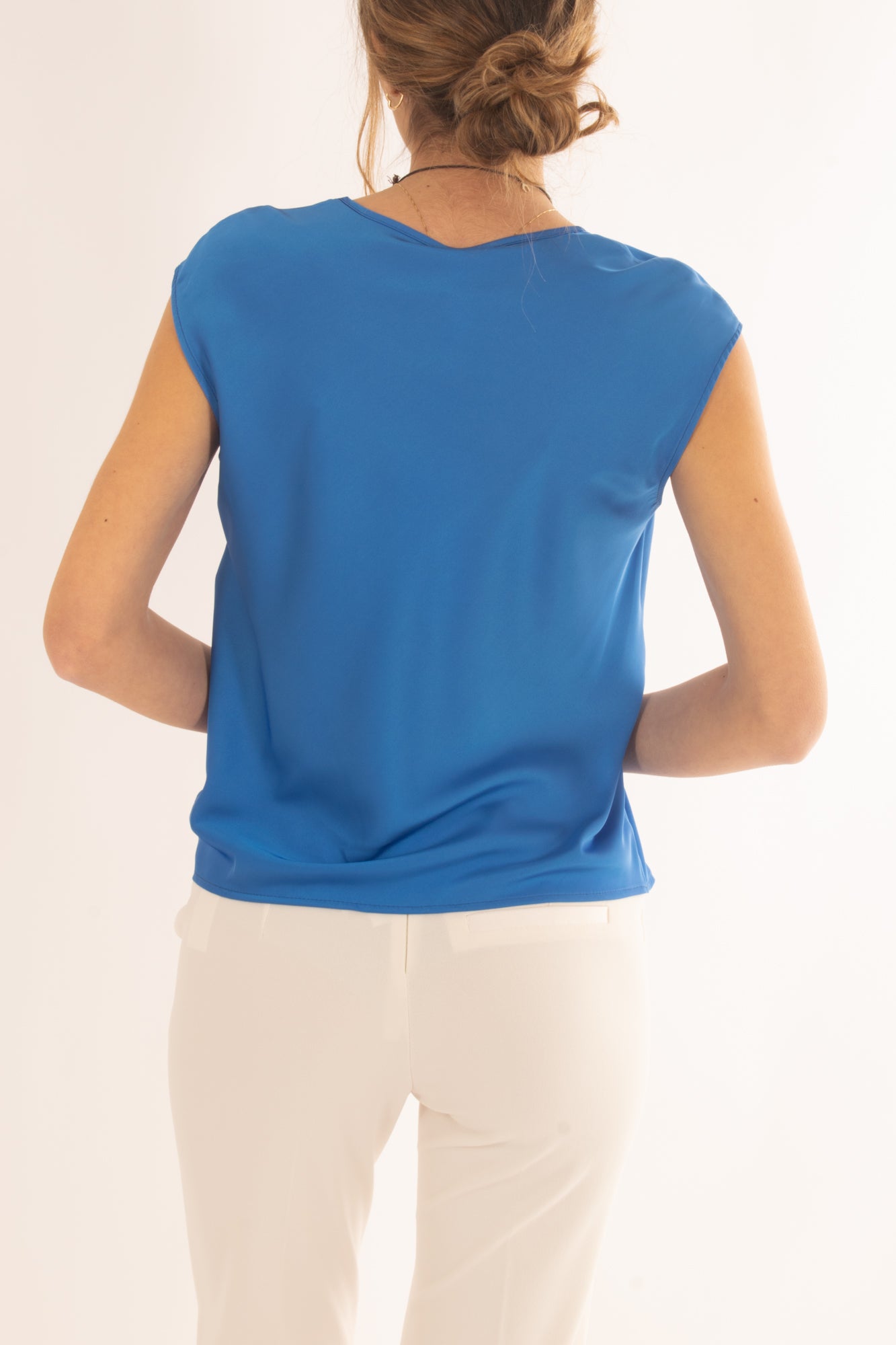 IMPERIAL Blusa a v smanicata da Donna Imperial - Bluette Bluette