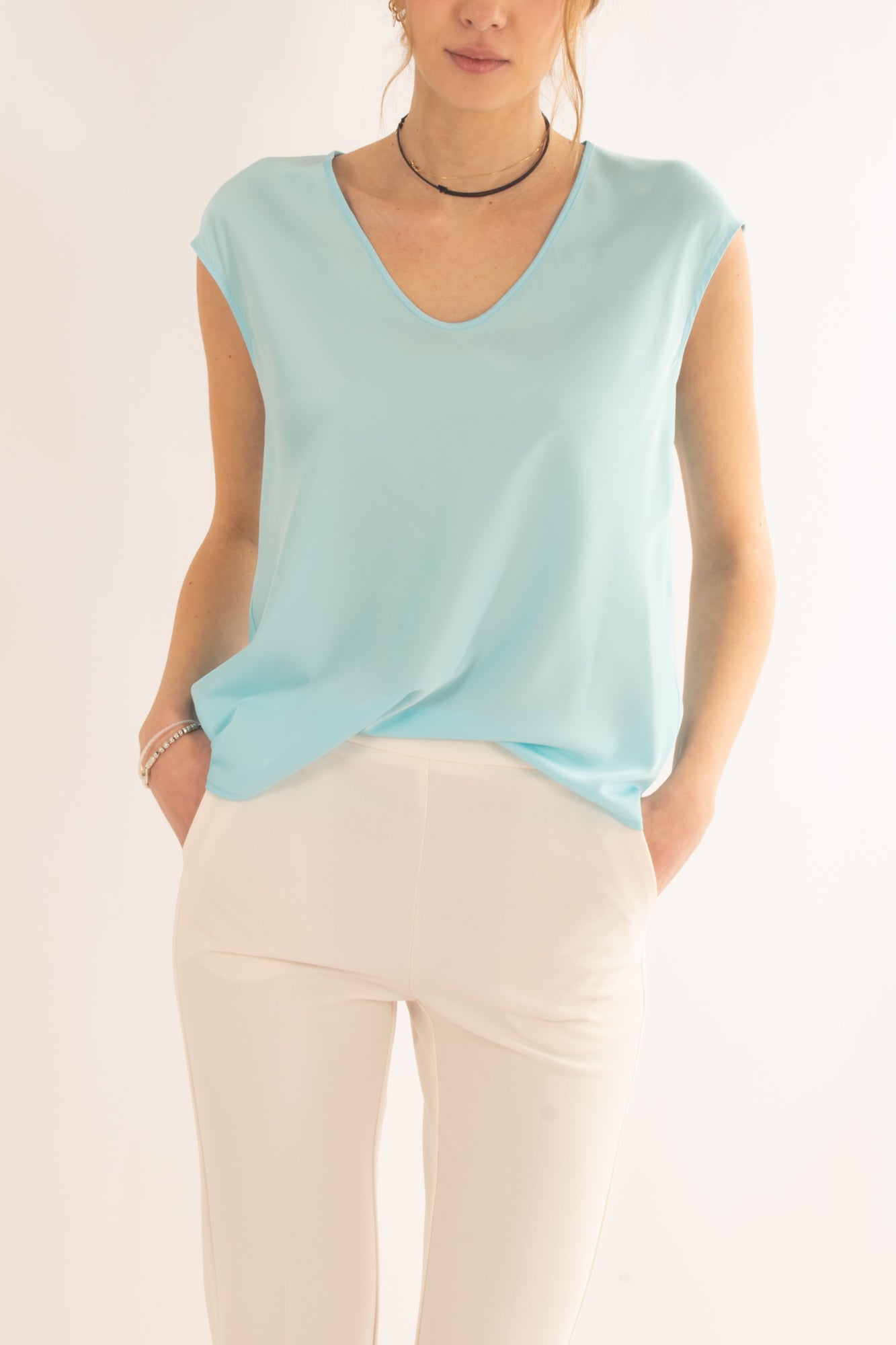 IMPERIAL Blusa a v smanicata da Donna Imperial - Oxigen Oxigen