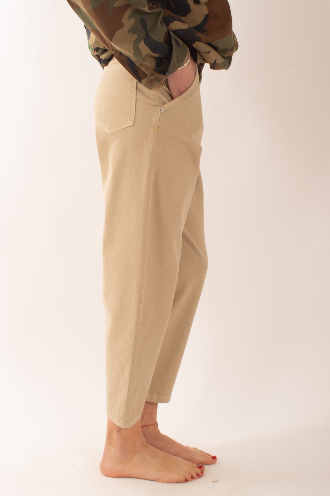 SUSY MIX Pantalone carrot da Donna Susy mix - Beige Beige