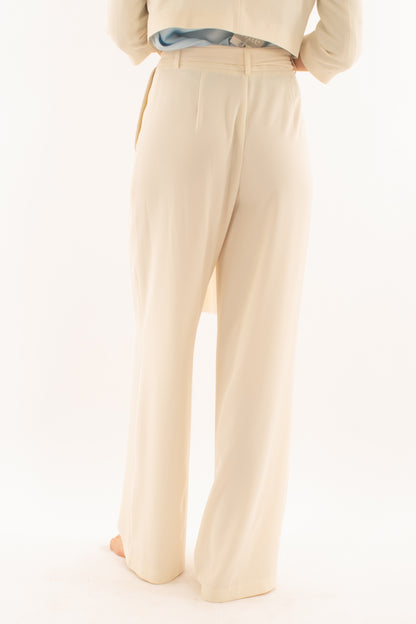 SUSY MIX ELITE Pantalone a palazzo da Donna Susy mix elite - Burro Burro