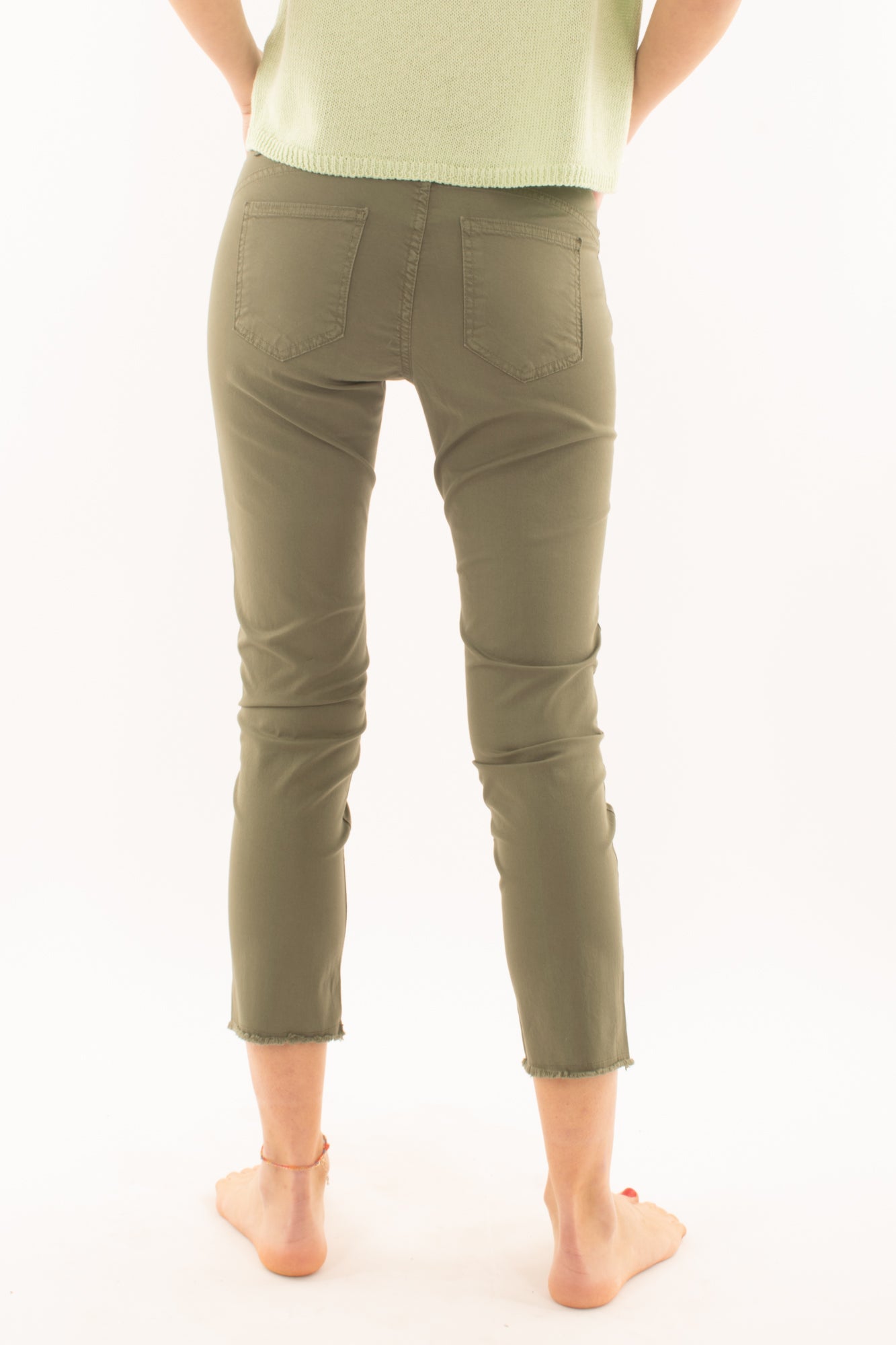 SUSY MIX ELITE Pantalone 5 tasche da Donna Susy mix elite - Verde Verde