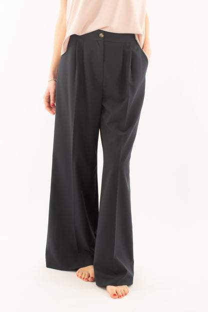 SUSY MIX Pantalone a palazzo da Donna Susy mix - Blu Blu